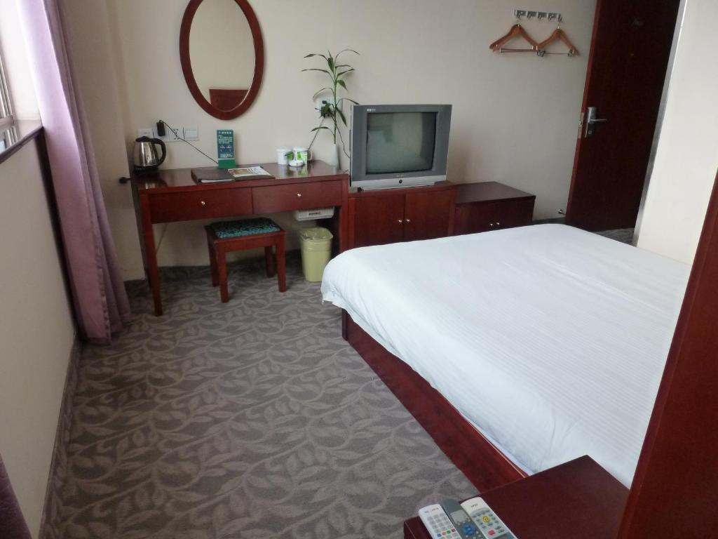 Greentree Inn Shanghai Jiuting Street Express Hotel Zimmer foto