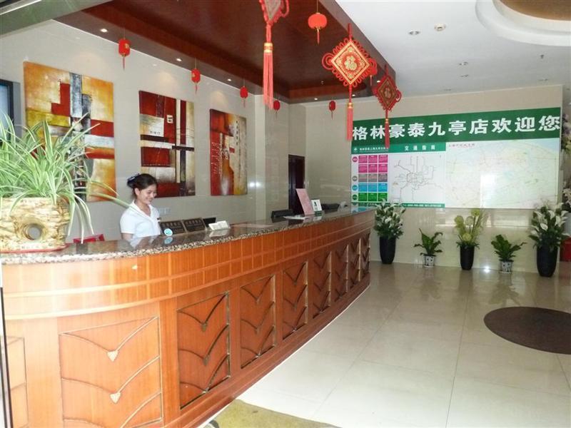 Greentree Inn Shanghai Jiuting Street Express Hotel Exterior foto